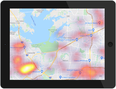Heatmap Tablet View